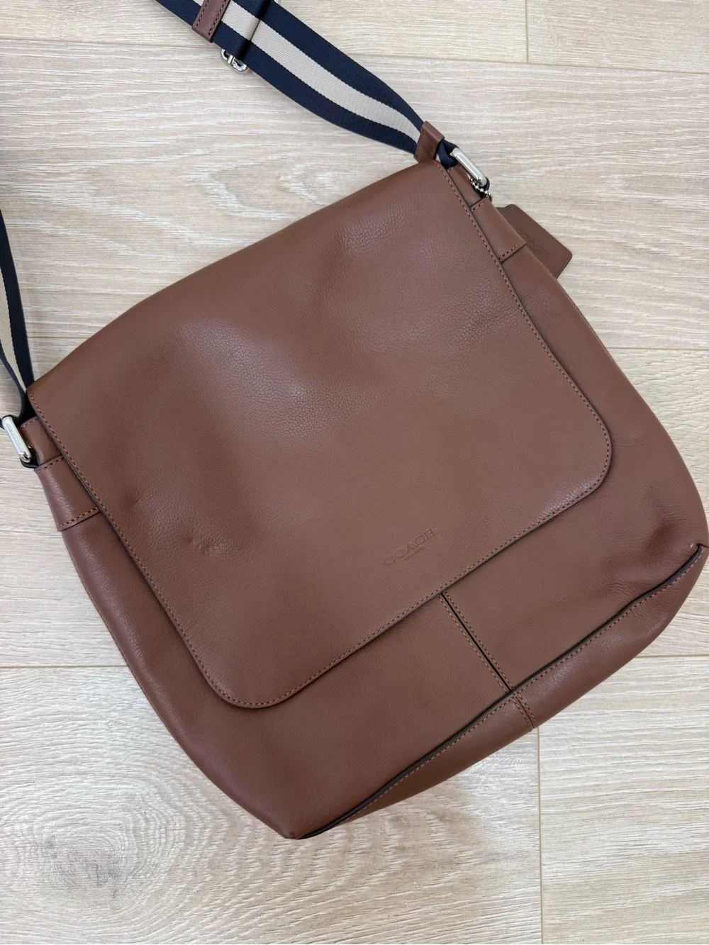 Coach Charles Small Messenger Saddle Bag